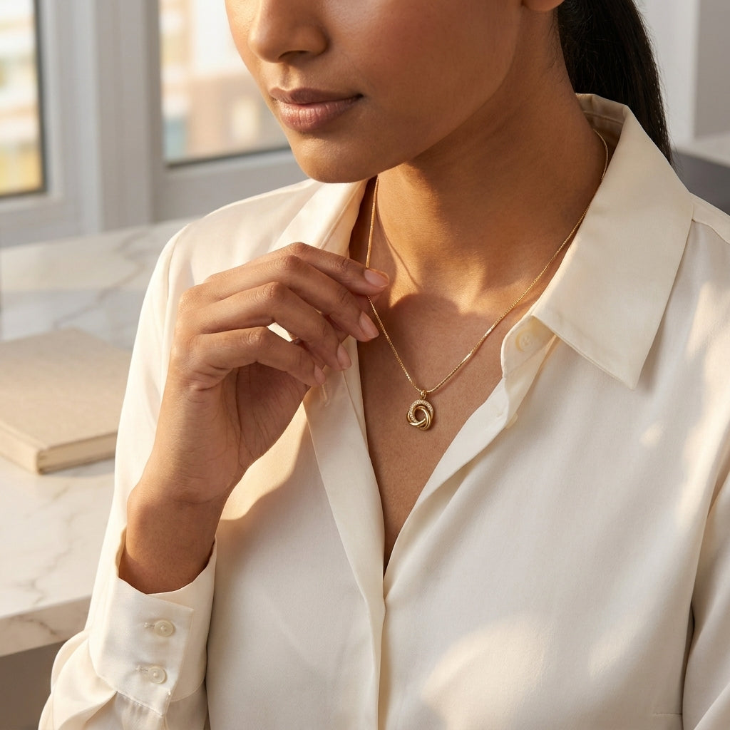 Eternal Knot Necklace