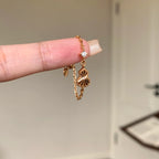 Aurora Baguette Adjustable Ring