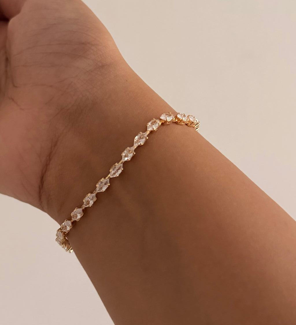 Marquise Tennis Bracelet