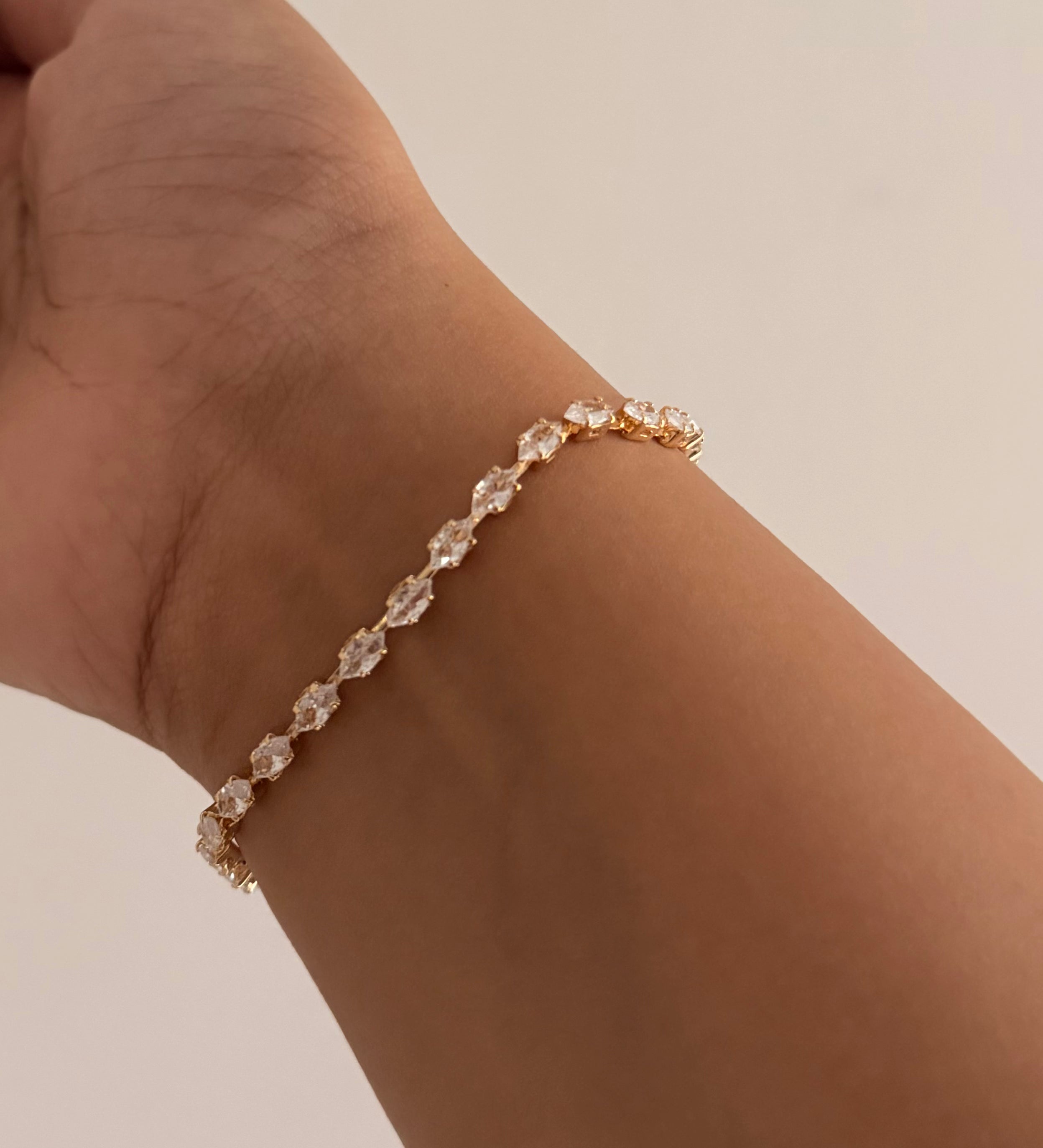 Marquise Tennis Bracelet