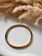 Classic Gold Tube Bracelet