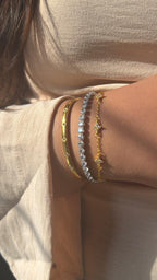 Celeste Crystal Bracelet Stack