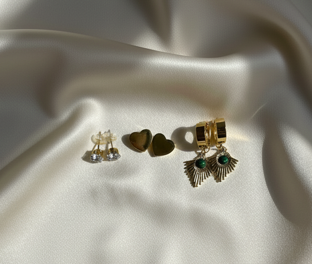 Soft Gold Edit: Earring Stack