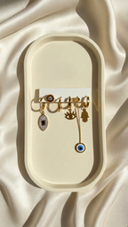 Gold Evil Eye Earring Stack Set