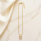 Radiant Emerald Necklace