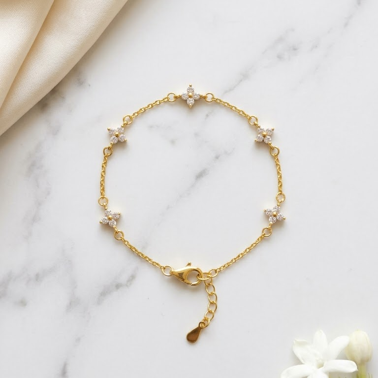 Floral Spark Bracelet