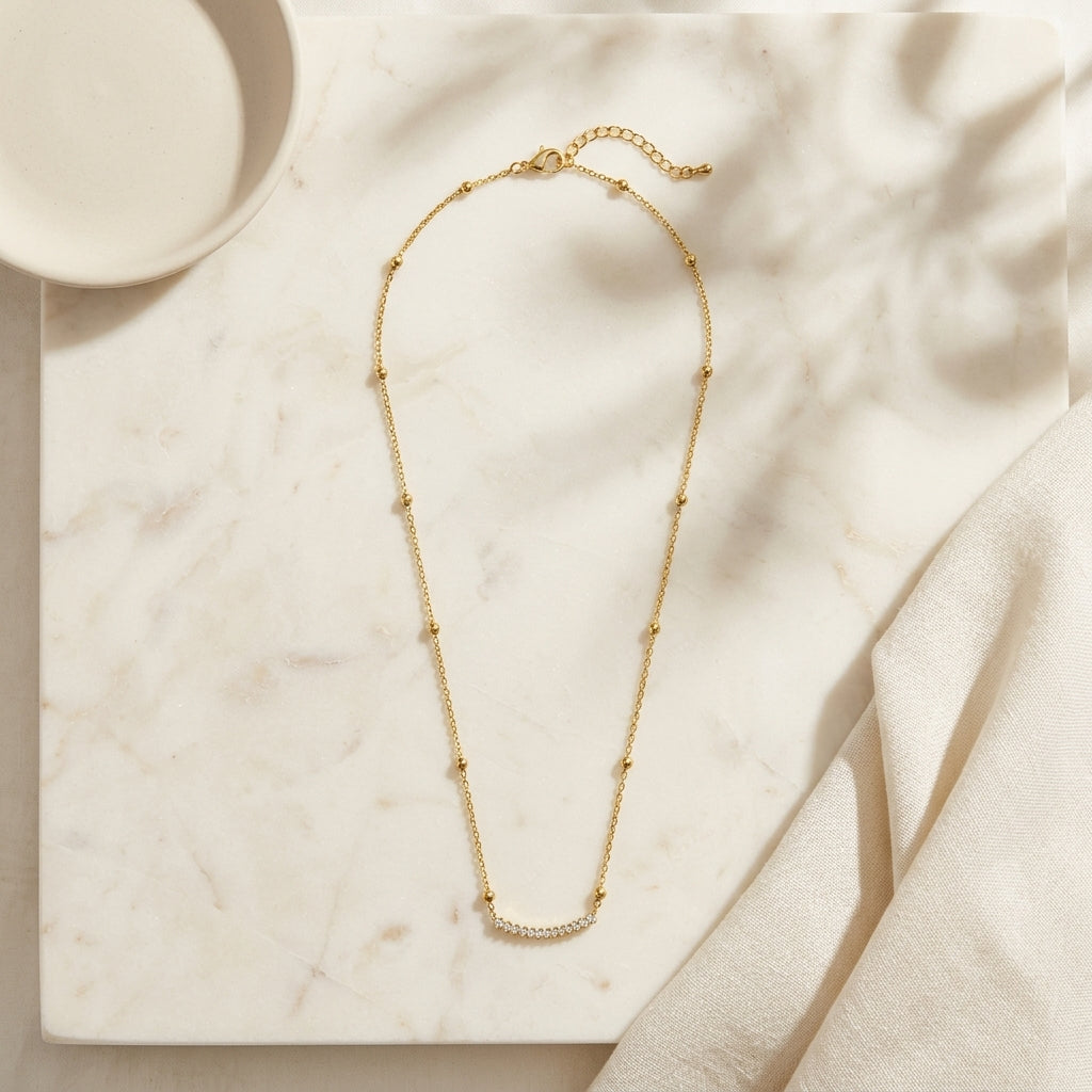 Celeste Bar Necklace