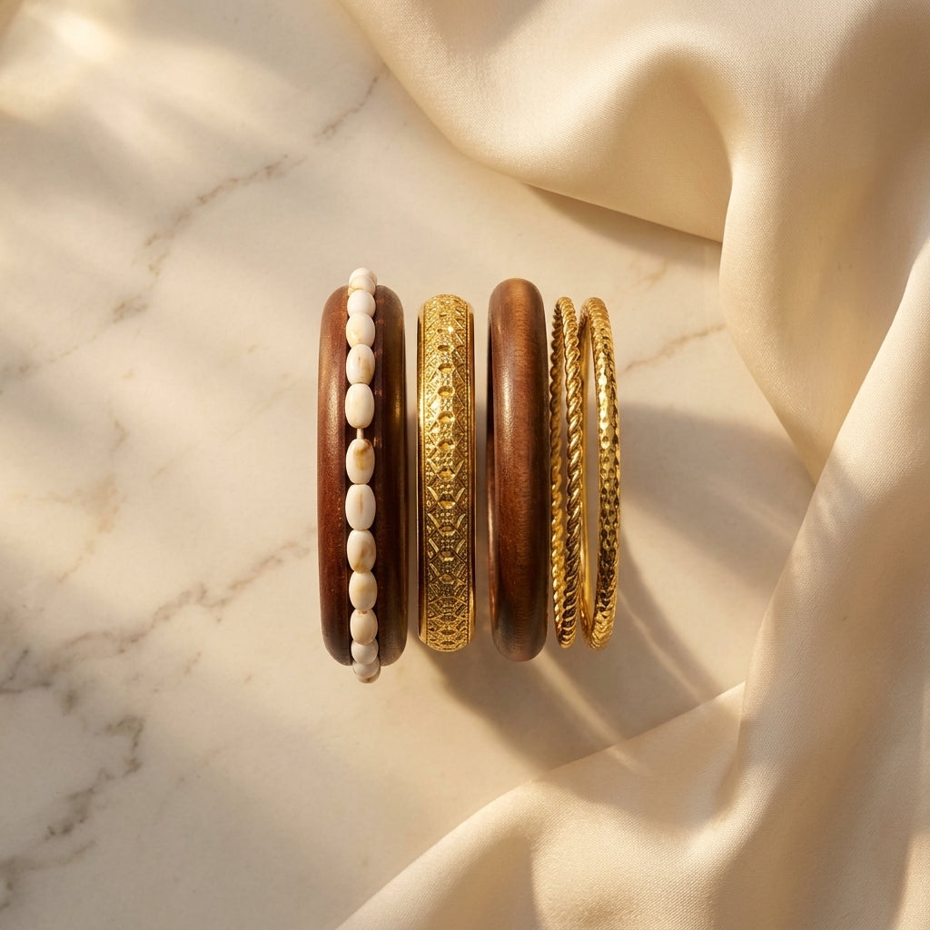 Coastal Charm Bangle Stack