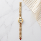 Classic Oval Gold Watch