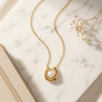 Pearl Halo Necklace