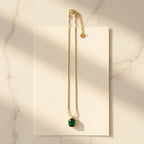 Emerald Glow Necklace