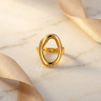 Aura Hollow Statement Ring