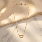 Open Heart Necklace
