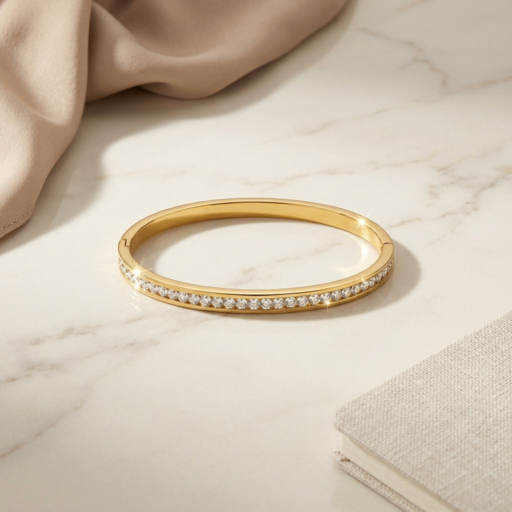 Aurielle Crystal Bangle