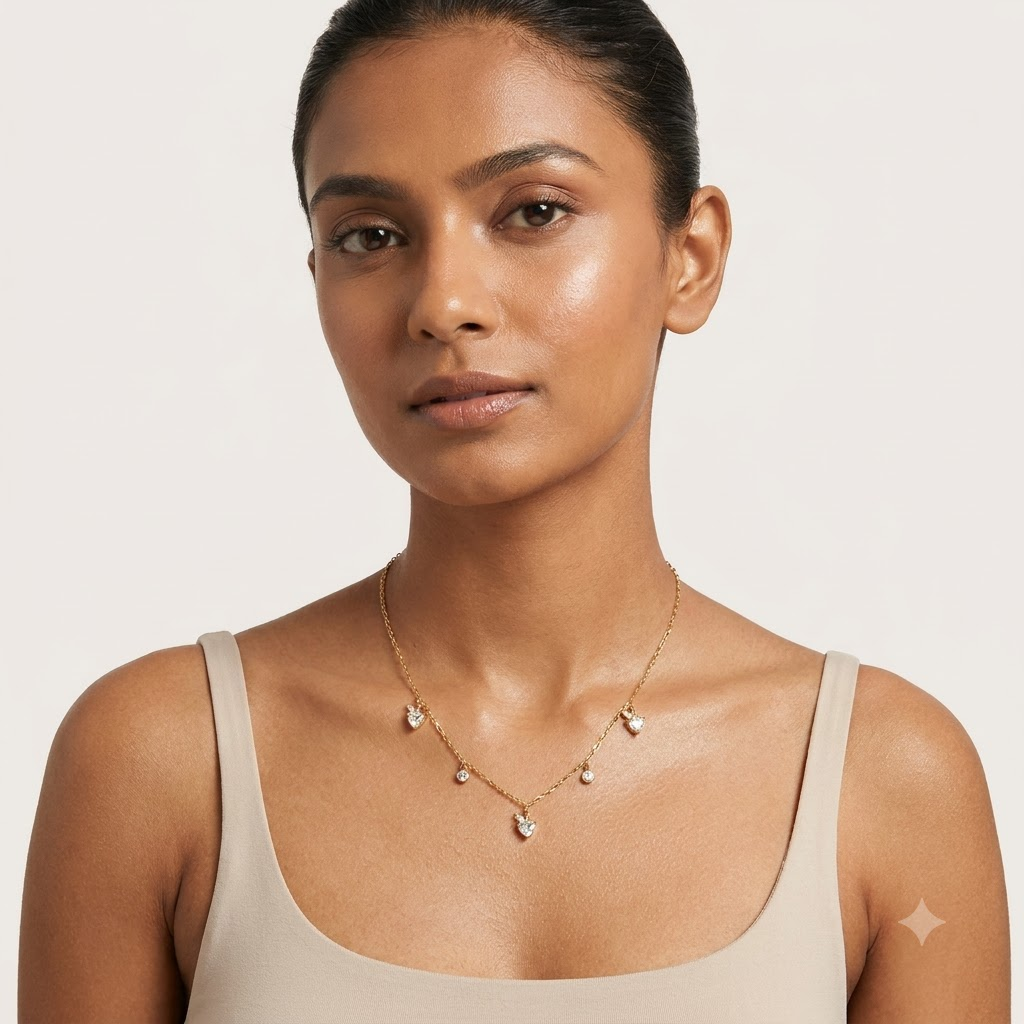 Cupid's Touch Charm Necklace