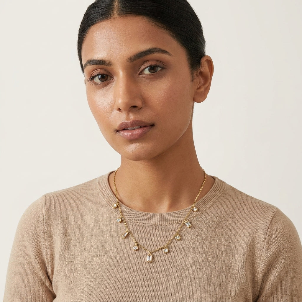 Starlight Crystal Necklace
