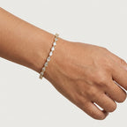 Marquise Tennis Slider Bracelet