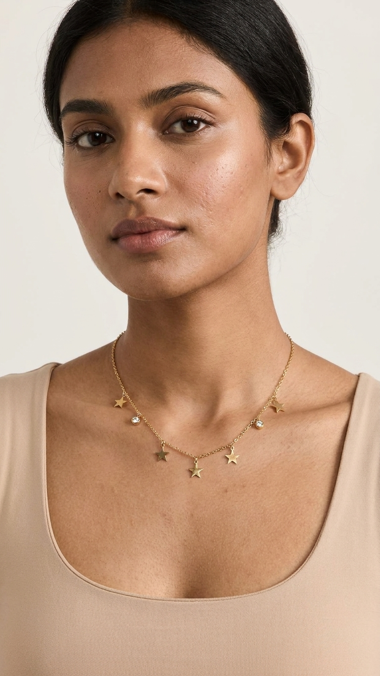 Starry Gold Necklace