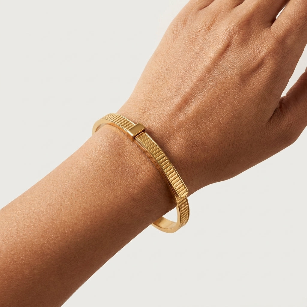 Monarch Lock Bangle