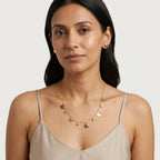 Butterfly Charm Necklace & Earrings Set