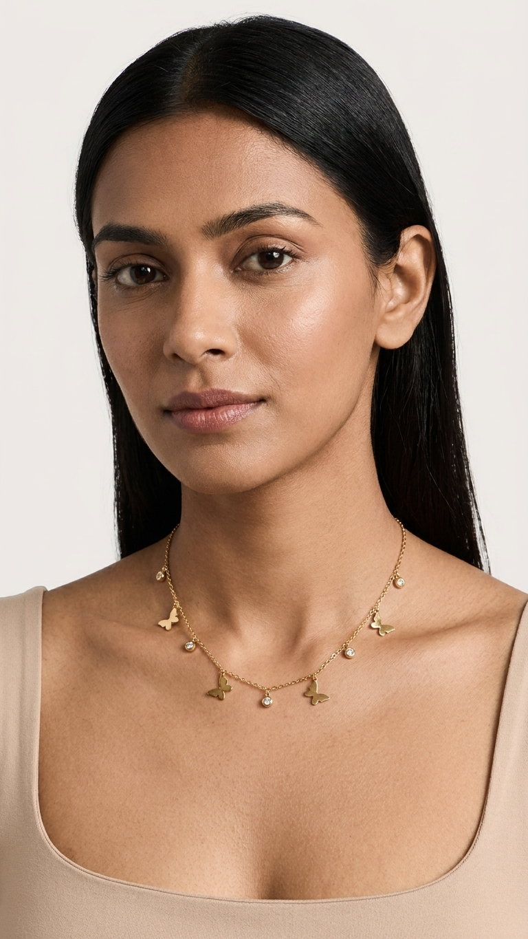 Dainty Butterfly Necklace