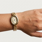 Classic Oval Gold Watch