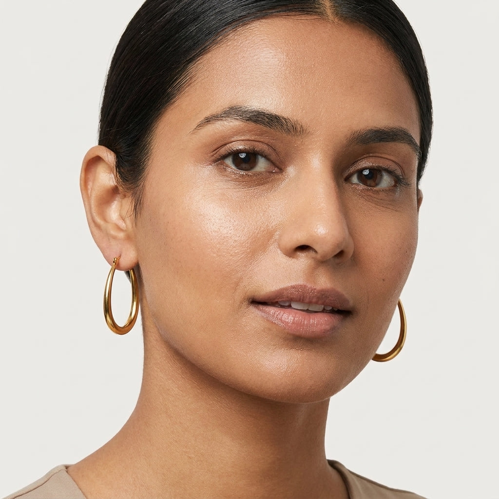 Aurelia Teardrop Hoops