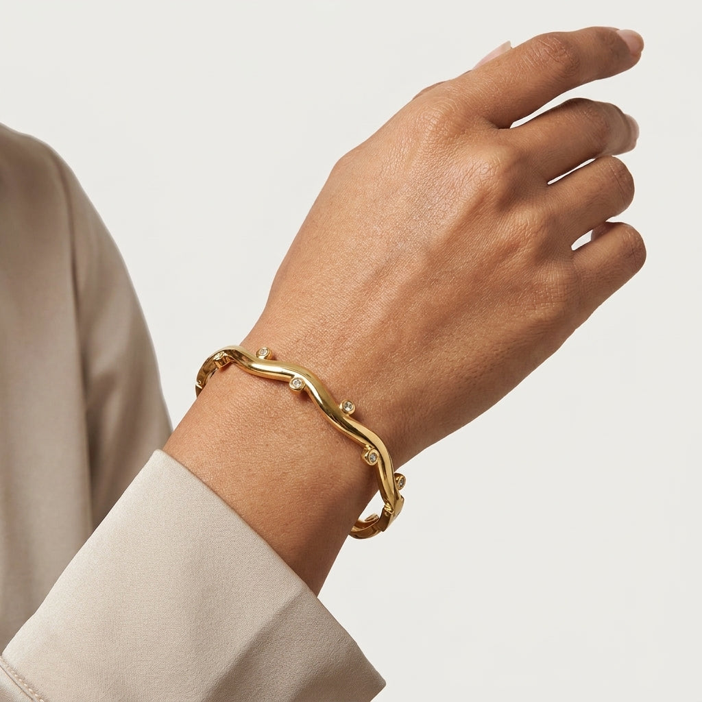 Ripple Glow Bangle