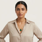 Emerald Glow Necklace