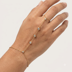 Celeste Crystal Hand Chain