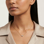 Twin Spark Necklace