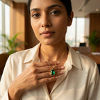 Emerald Glow Necklace