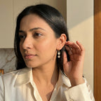 Luxe Celeste Drop Earrings