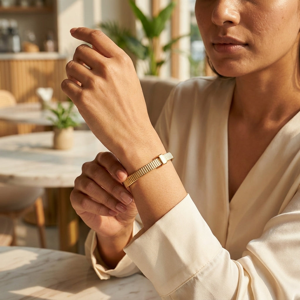 Monarch Lock Bangle