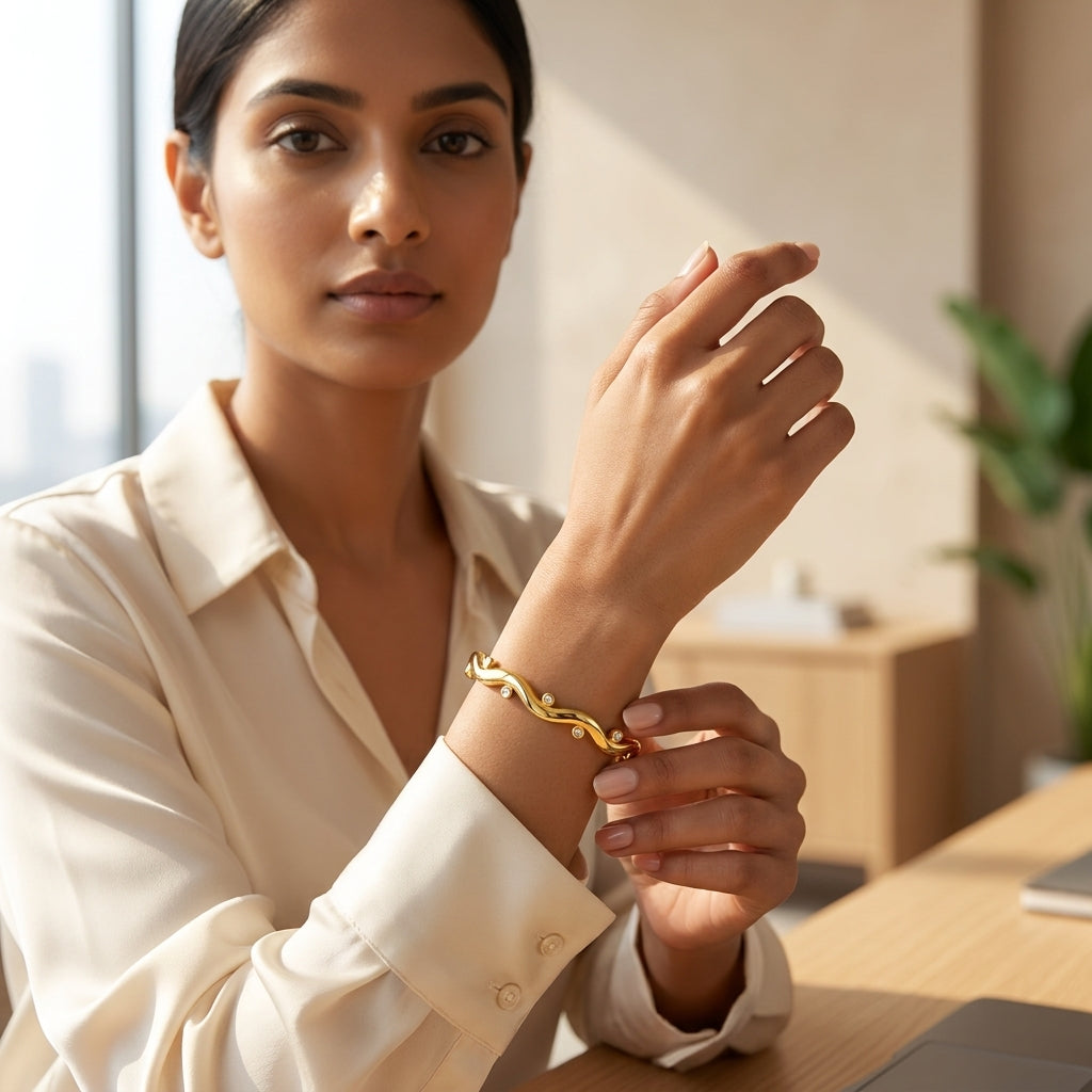 Ripple Glow Bangle