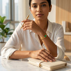 Emerald Link Bracelet