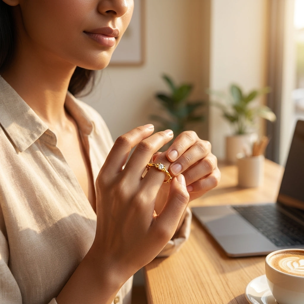 Celeste Adjustable Ring