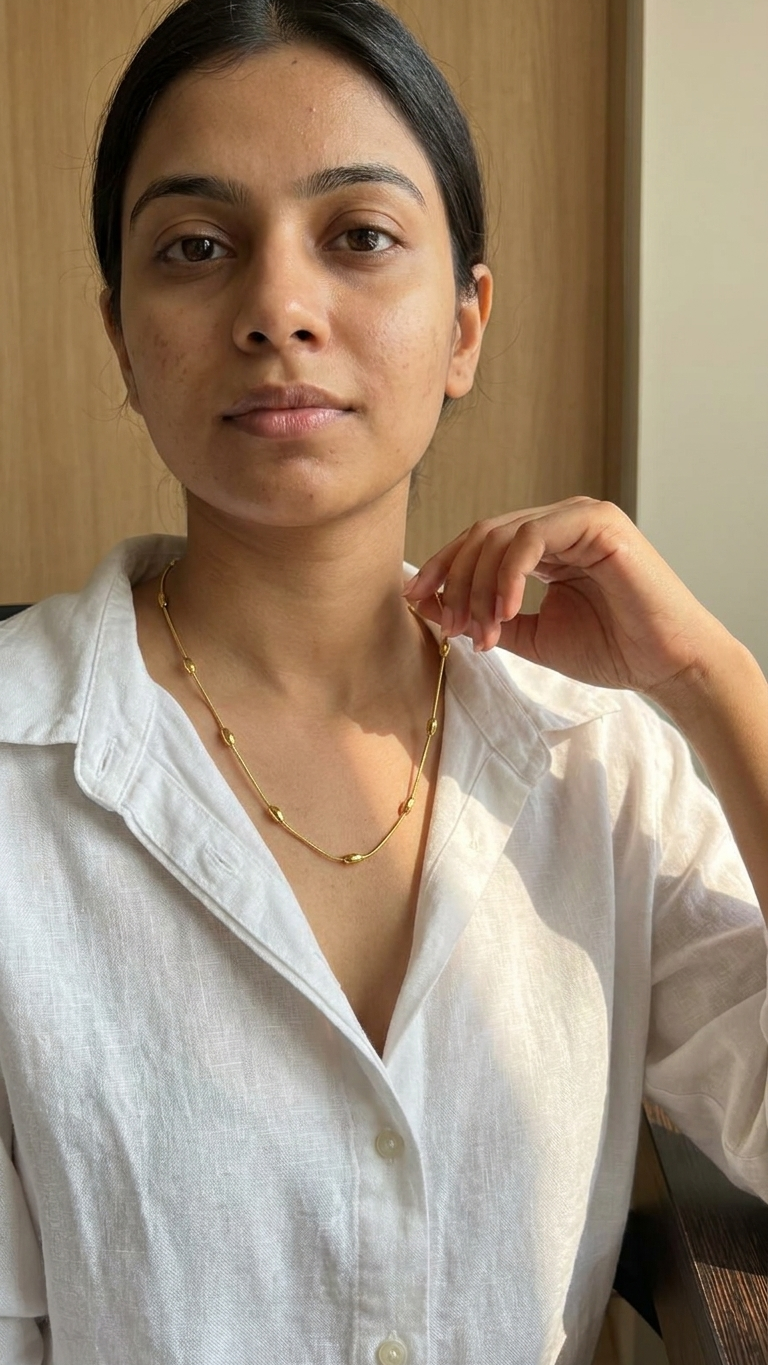 Elara Beaded Chain Necklace