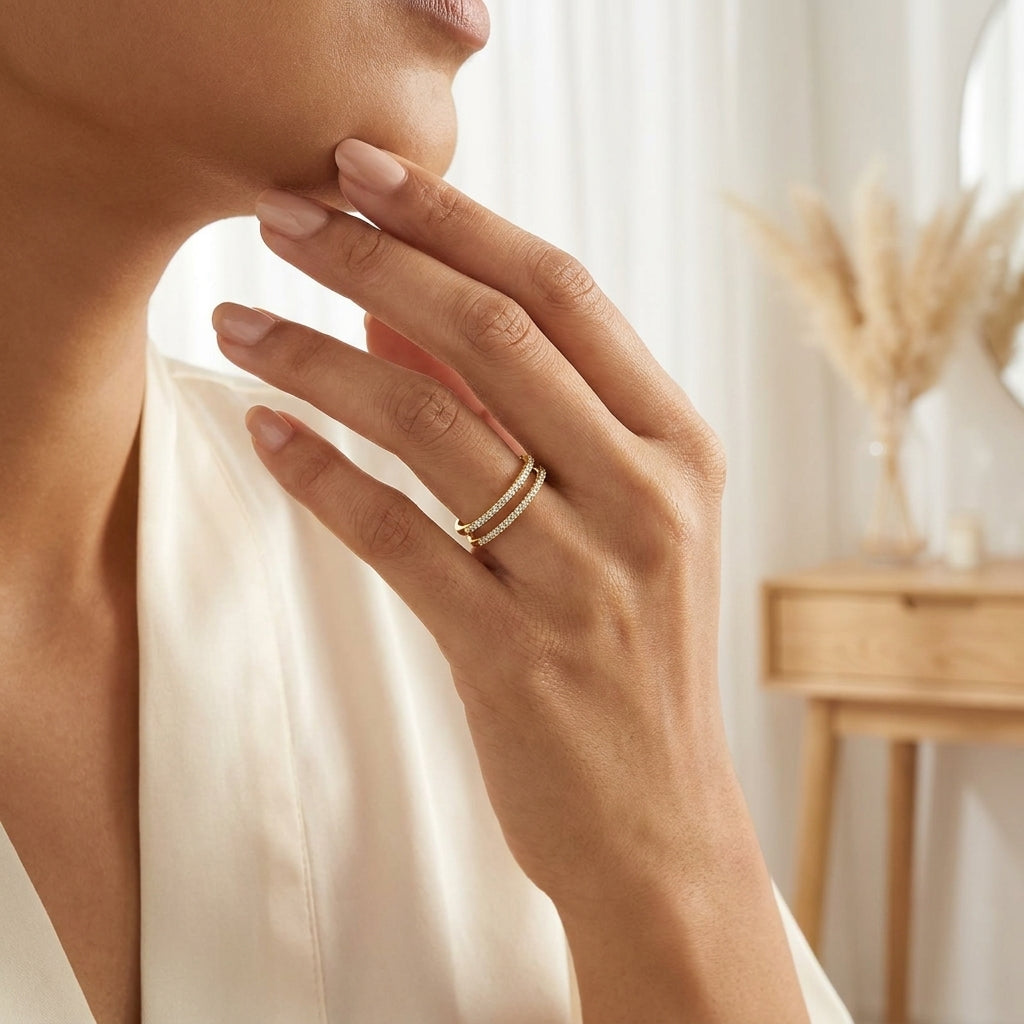 Dual Glow Adjustable Ring