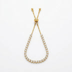 Celeste Tennis Slider Bracelet