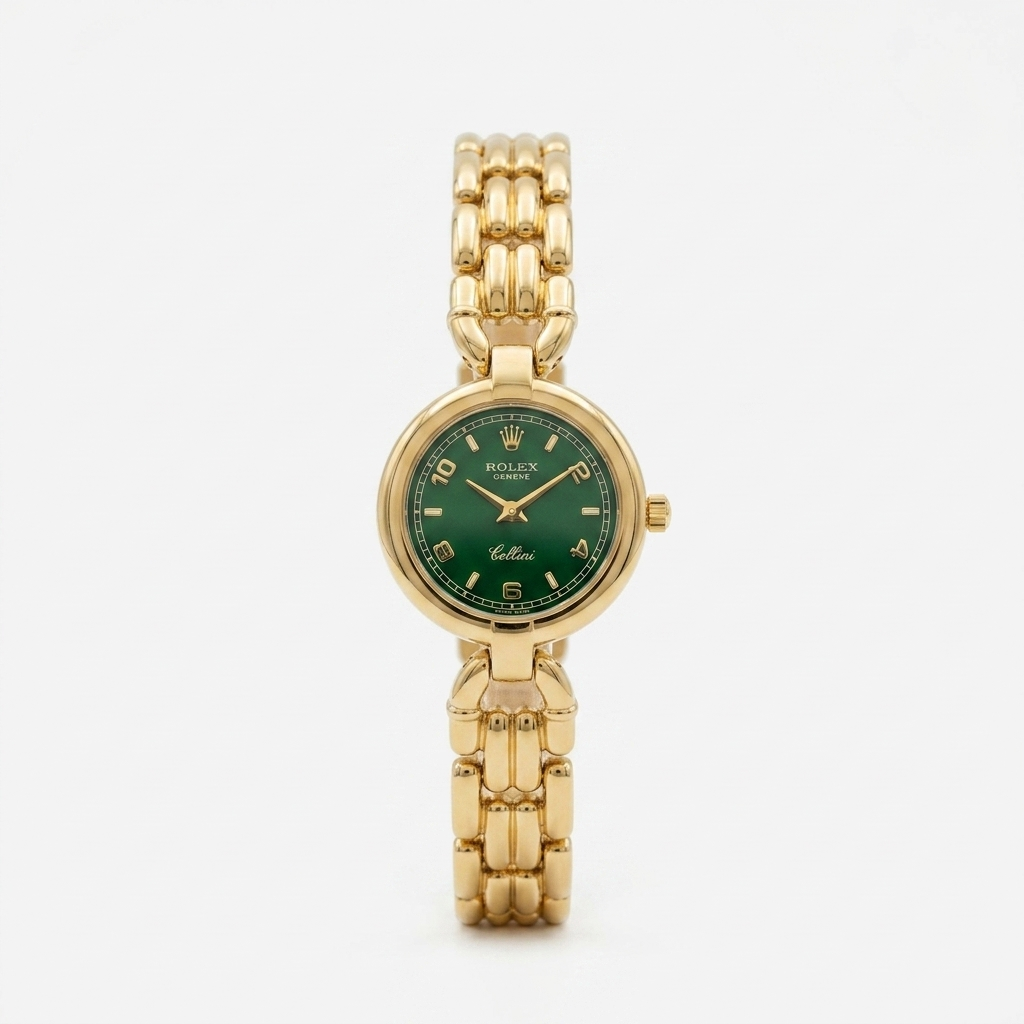 Emerald Green Vintage Watch