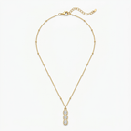 Triple Sparkle Pendant Necklace
