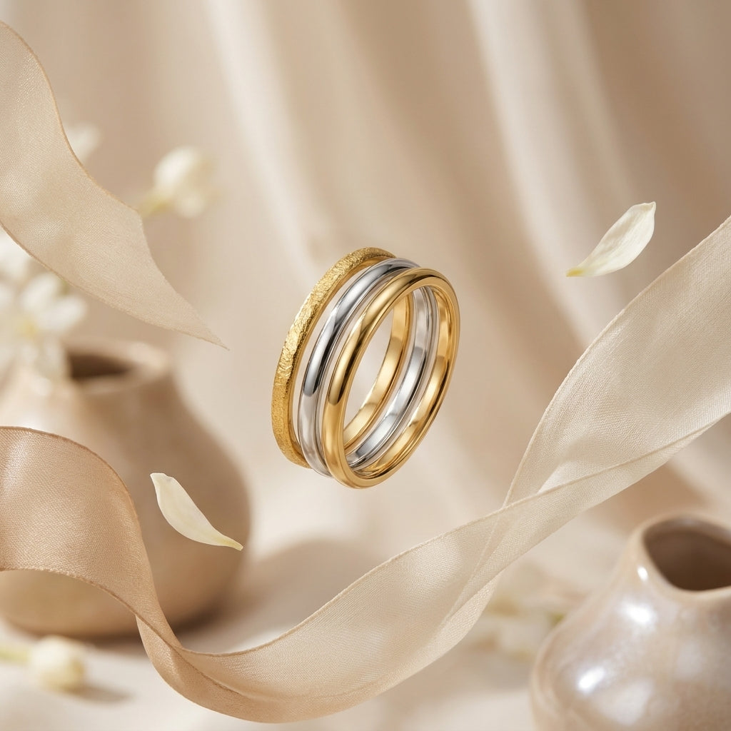 Trinity Stack Ring