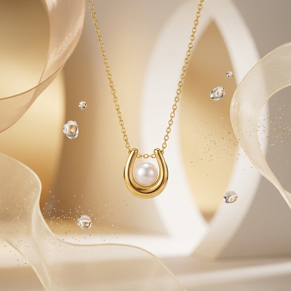Pearl Halo Necklace