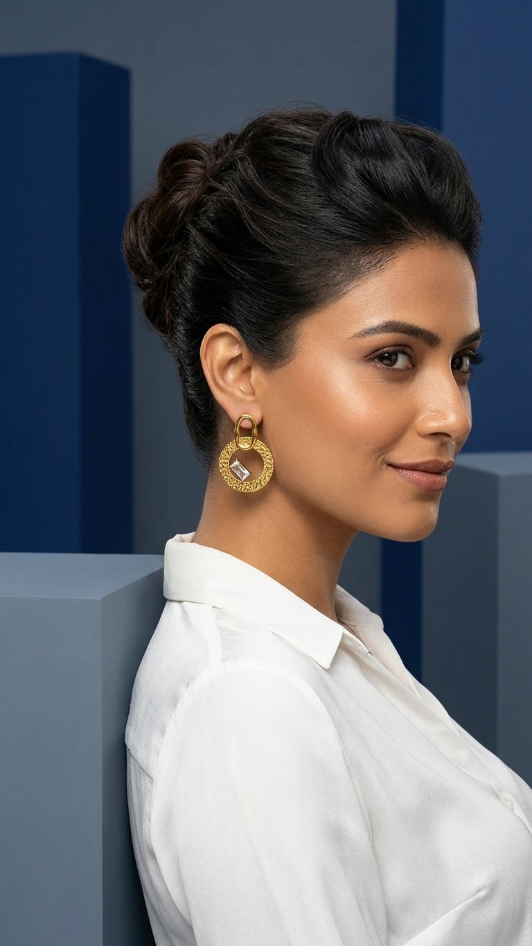 Aurielle Crystal Statement Earrings