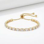 Marquise Tennis Slider Bracelet