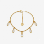 Marquise Charm Bracelet