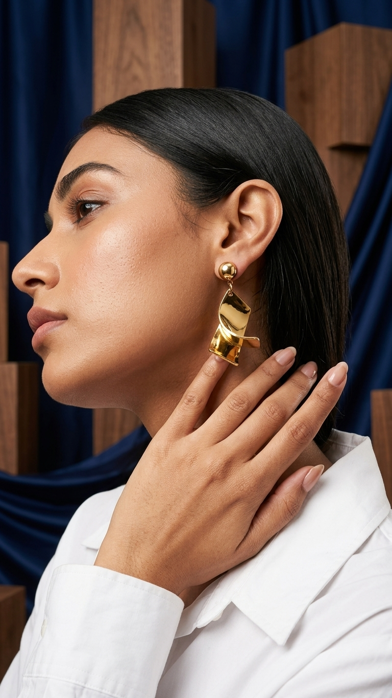 Aurelia Twist Earrings
