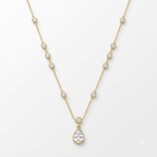 Celeste Teardrop Necklace