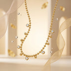Luxe Starlight Cascade Necklace